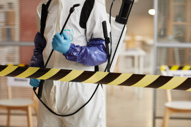 Professional Infectious Disease Decontamination technician working in Nixon, TX